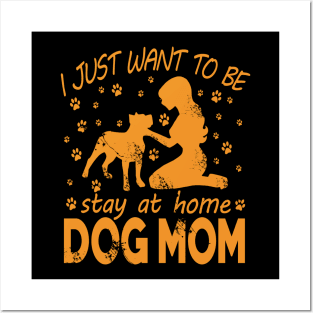 Best Gift Idea for Dog Mom Lover Posters and Art